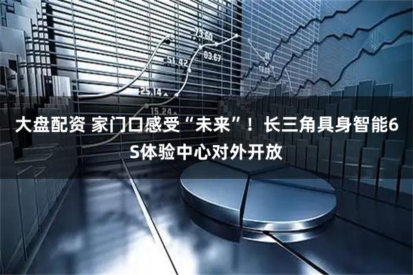 大盘配资 家门口感受“未来”!长三角具身智能6S体验中心对外开放